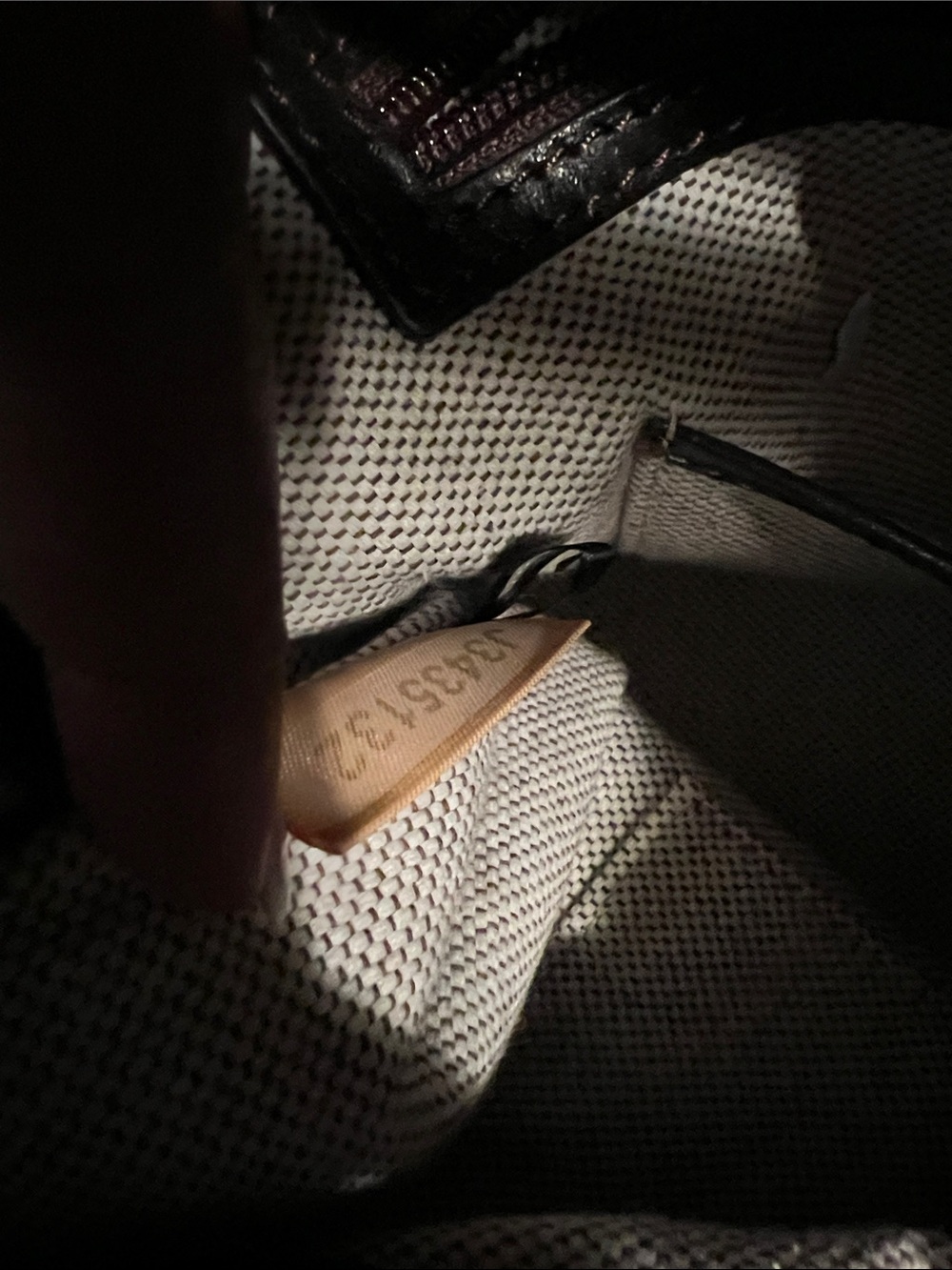 Dooney brown Croc-Embossed Leather Shoulder Bag - Picture 9 of 10